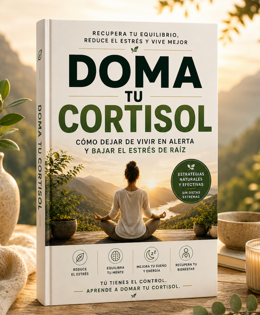 Doma tu cortisol: cómo dejar de vivir en alerta y bajar el estrés de raíz